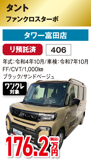 タント ファンクロスターボ